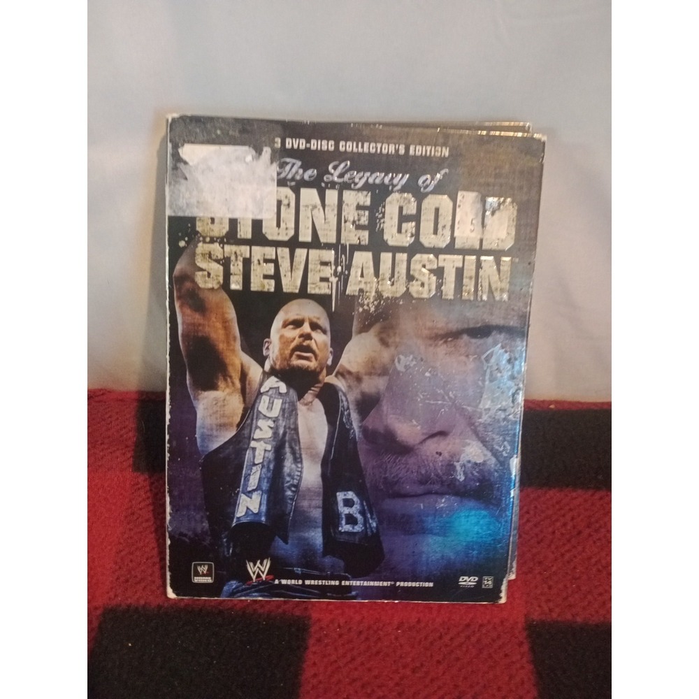 WWE The Legacy of Stone Cold Steve Austin 3 DVD Collector's Edition Match Discs
